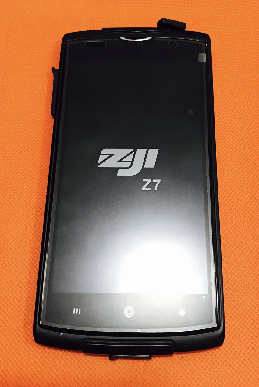 Б/у сенсорный экран и ЖК-дисплей+ рамка для HOMTOM ZOJI Z7 MTK6737 четырехъядерный 5,0 дюймов