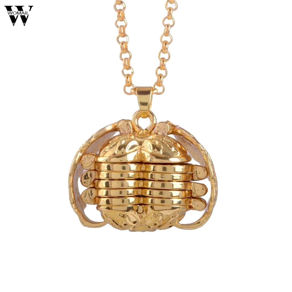 Расширяющийся фото медальон ожерелье Кулон Крылья Ангела подарок ...