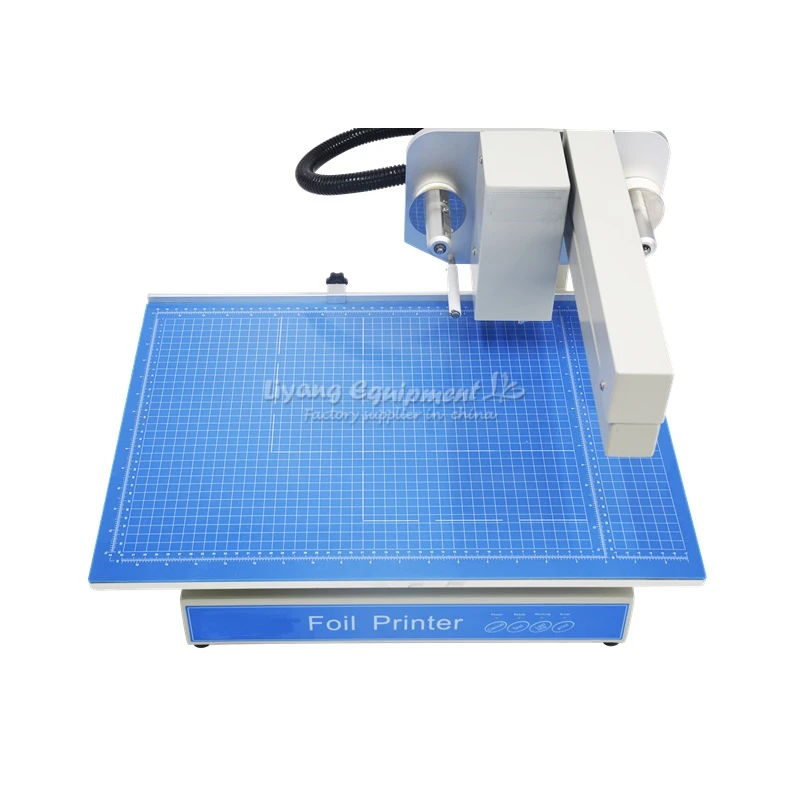  LY 500B foil press machine can design on computer digital hot foil stamping printer machine hot sta