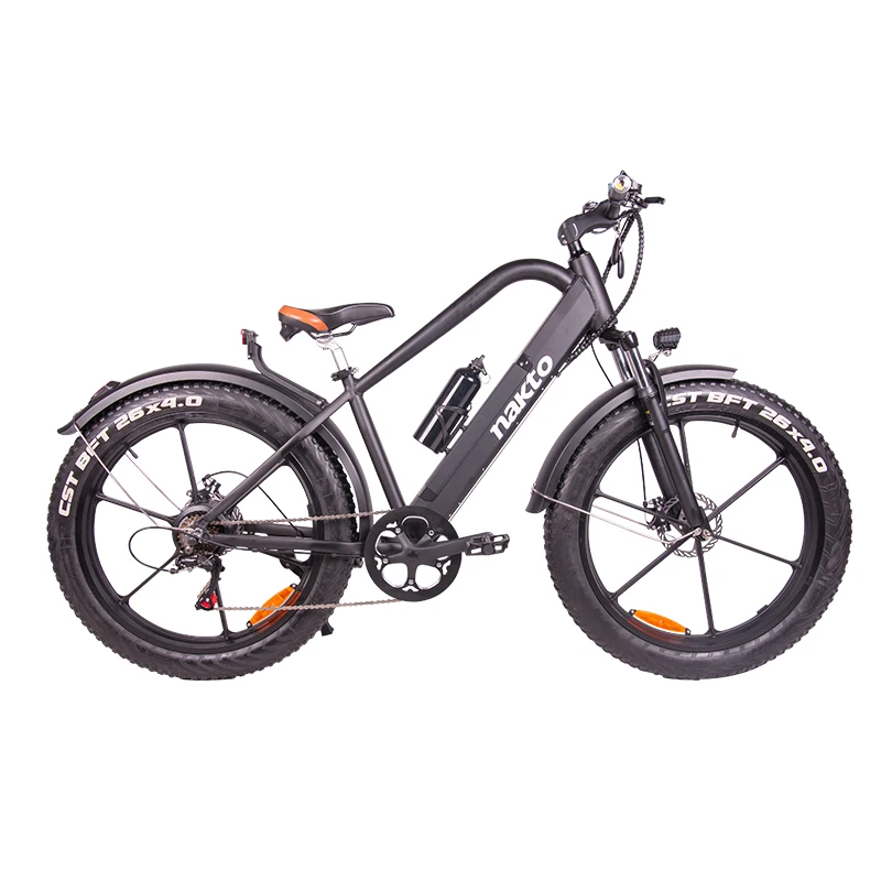 26 дюймов Электрический горный велосипед fat ebike 48V400W мотор ebike Скрытая литиевая батарея электрический Снежный велосипед