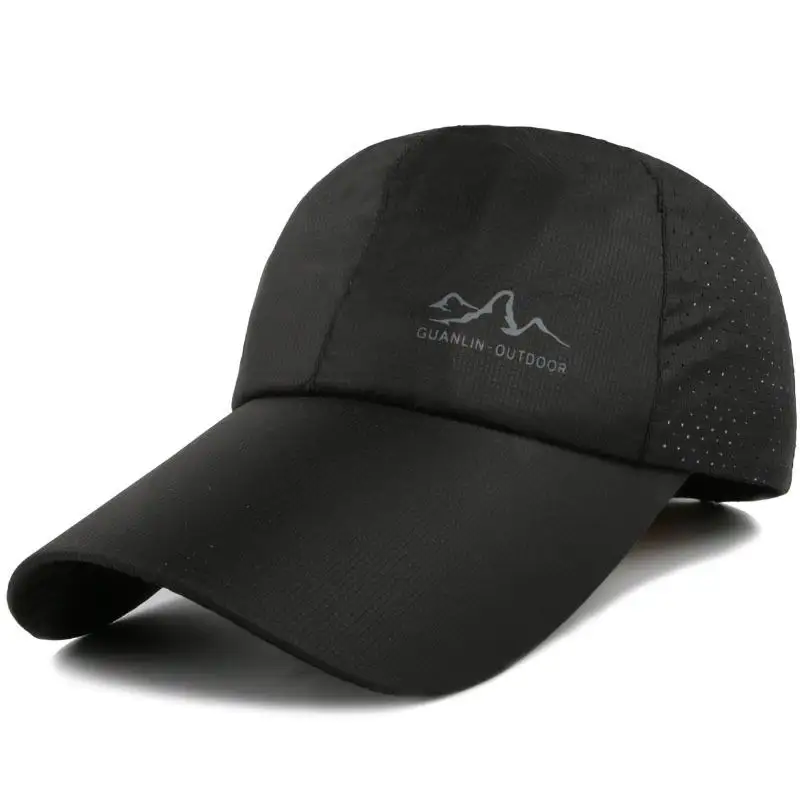 Fashion Casual Unisex Baseball Cap Outdoor Sun Sunscreen Men Hat Quick Dry Sports Female Visor Thin