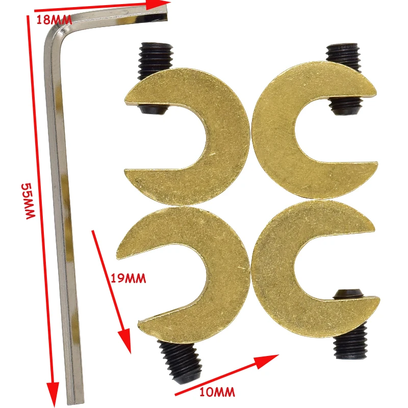 Free Shipping 6 Pcs/Lot  Adjustable Brass Baby Safety Sliding Window Lock For Children/Kids