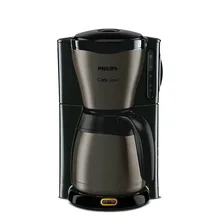 Кофейник бытовой капельный Американский кофейник титановый черный корпус из сплава с термостатом 7547/80