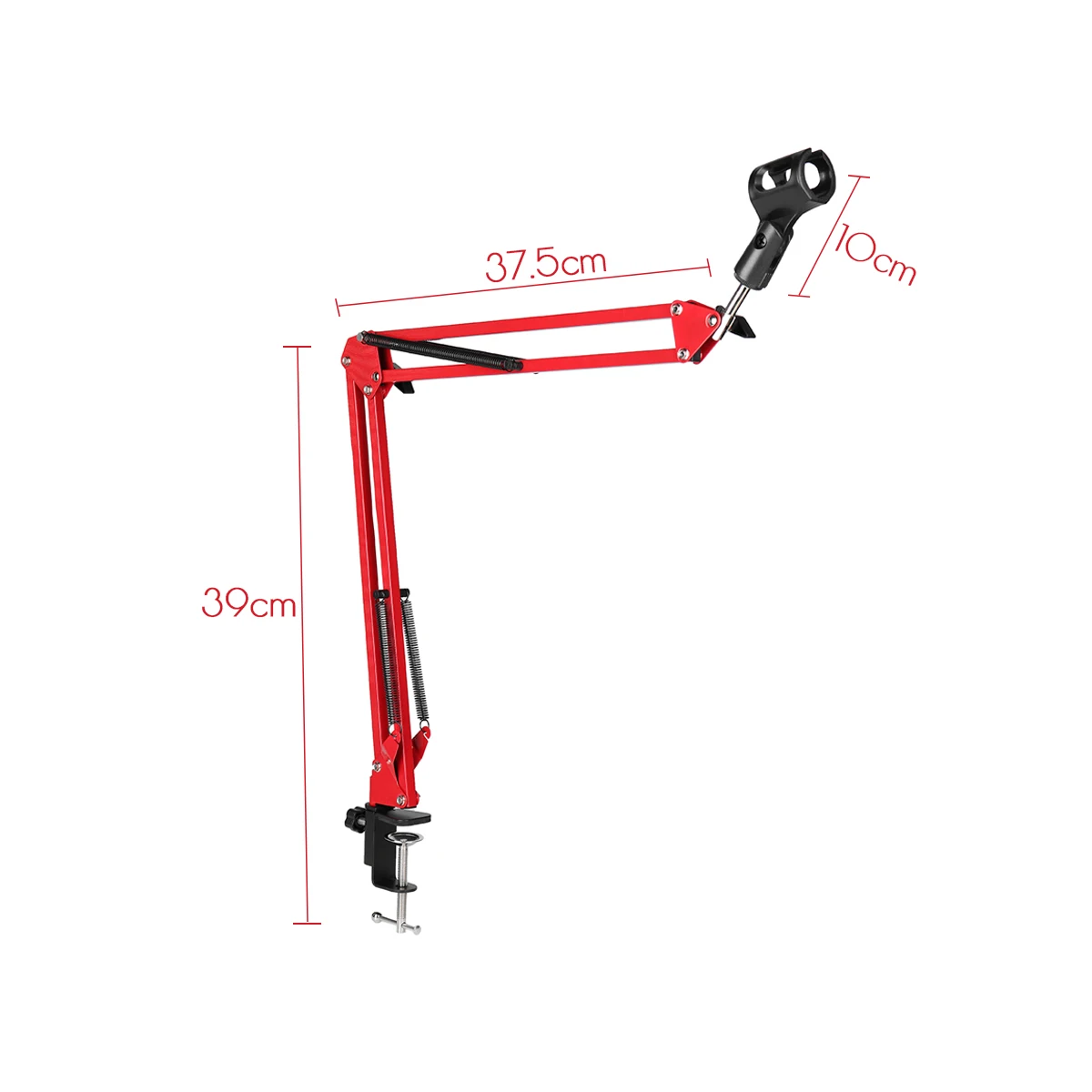 NB-35, профессиональная металлическая подвеска, ножничный кронштейн, регулируемая подставка для микрофона, держатель для крепления на ПК, ноутбук
