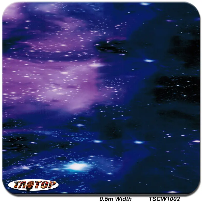 

iTAATOP TSCW1002 PVA film Sky Pattern Water Transfer Printing Film Hydrographic Film