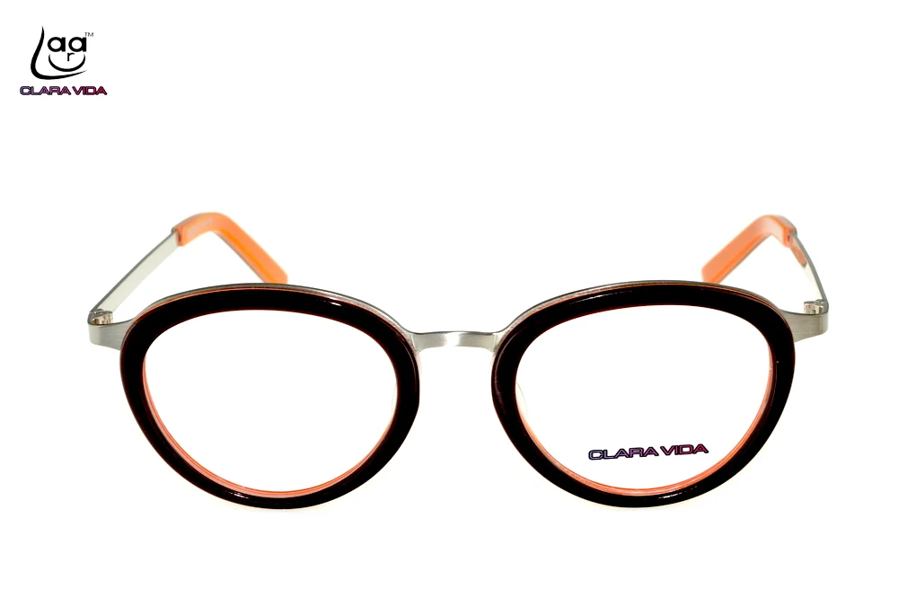 Клара vida 2017 сбоку Orange моды очки кадр миопия и очки для чтения avialable фотохромные прогрессивные