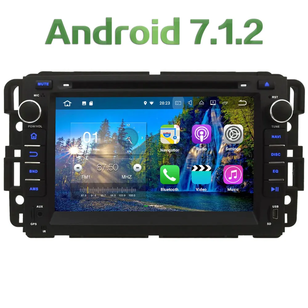 Android 7 1 2 2GB RAM 4G WIFI DAB SWC Car DVD Player Radio For Chevrolet