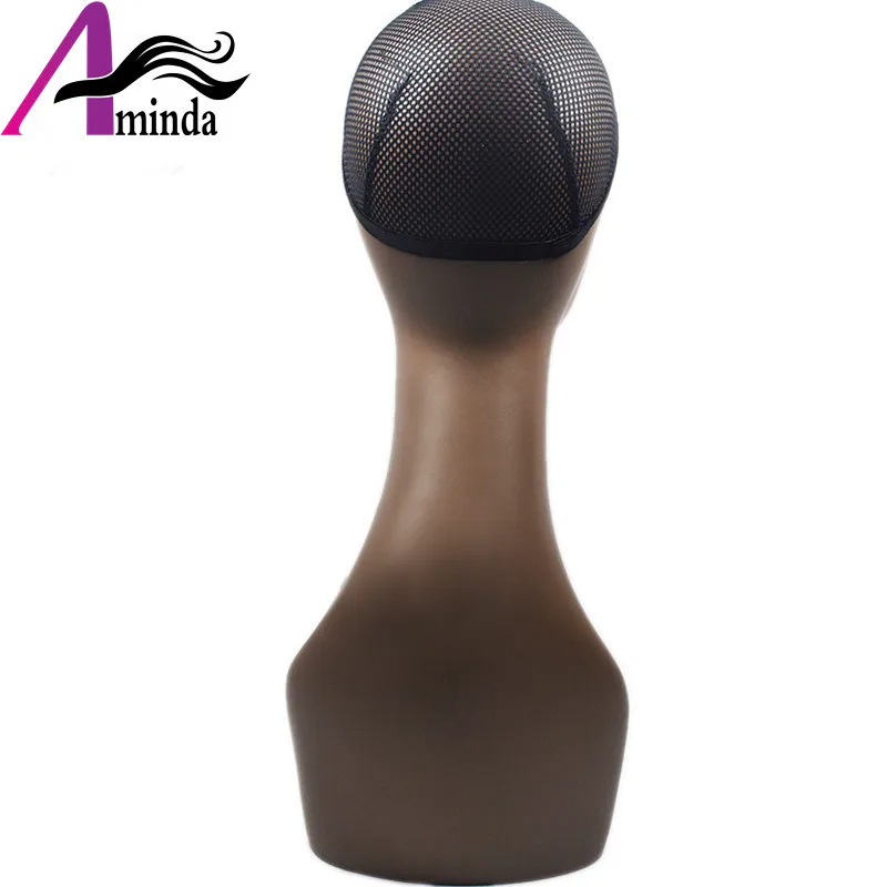 Wholesale Black Female Mannequin Head Model Without Hair Size Adjustable Styrofoam Mannequin Head For Afro American  (6)