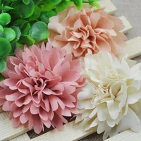 9 шт. 75 мм большие Ленточные банты с цветами розы для свадебного декора, Аппликации, смешанные партии A0173 - изображение