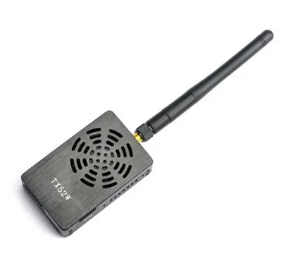 Передатчик высокой мощности FPV 5 8G 8CH 2000mW A/V (TX) TX52W 2-полосный входной сигнал