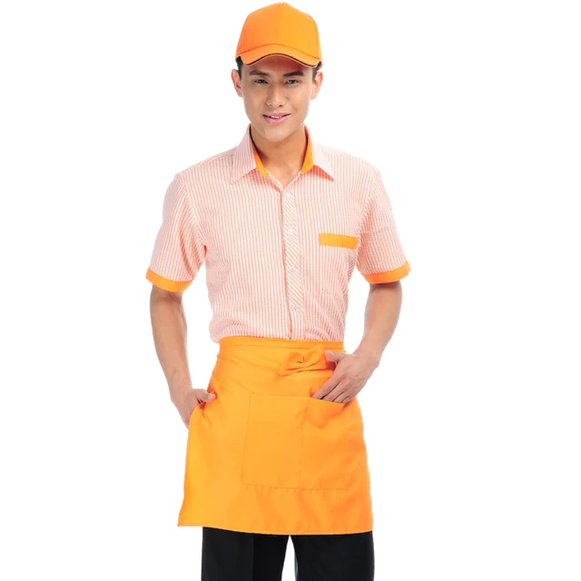 Hotel Uniforms Waitress Uniforms Summer Summer Fast food Restaurant