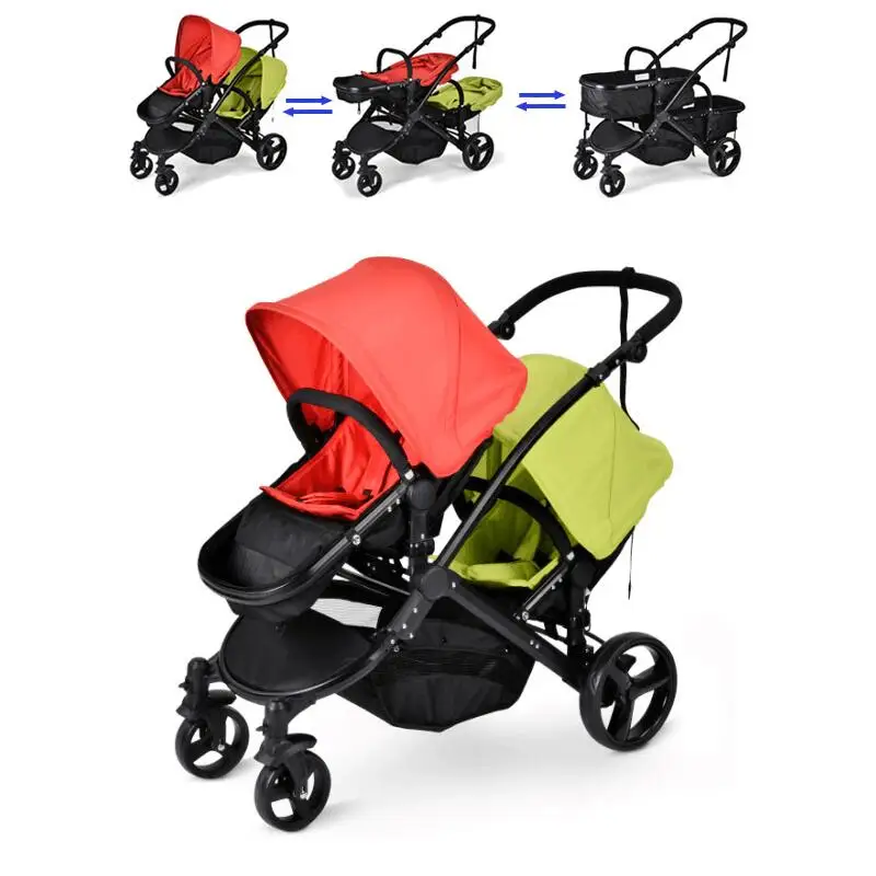 Коляска для детей с двойным сиденьем близнецов|pram for baby|prams twinspram seat |