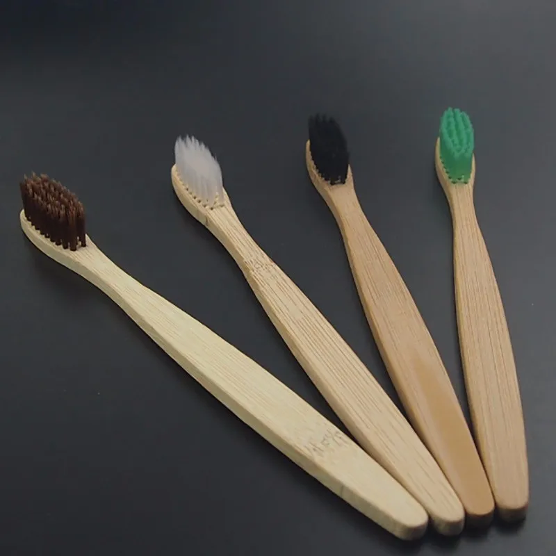 Peças de Bambu Escova de Dentes Impressão do Logotipo o Serviço do Oem Logo Impressos Personalizados Quantidade Mínima 100 Extra Macio Peças 8 15 De Dentes escova de Dentes Extra Macio