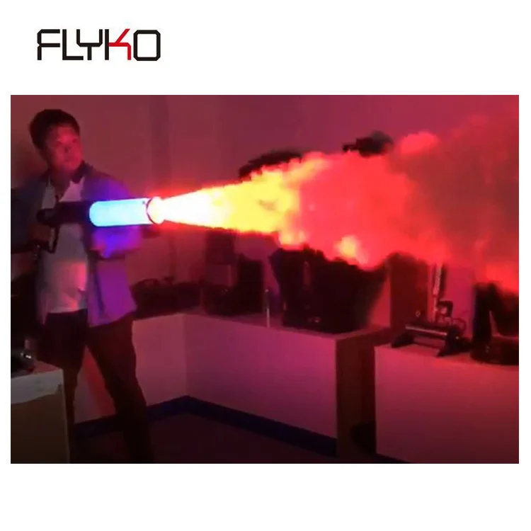 

Free Shipping Mini DJ Led CO2 Gun 7 Colors Tube for stage effect