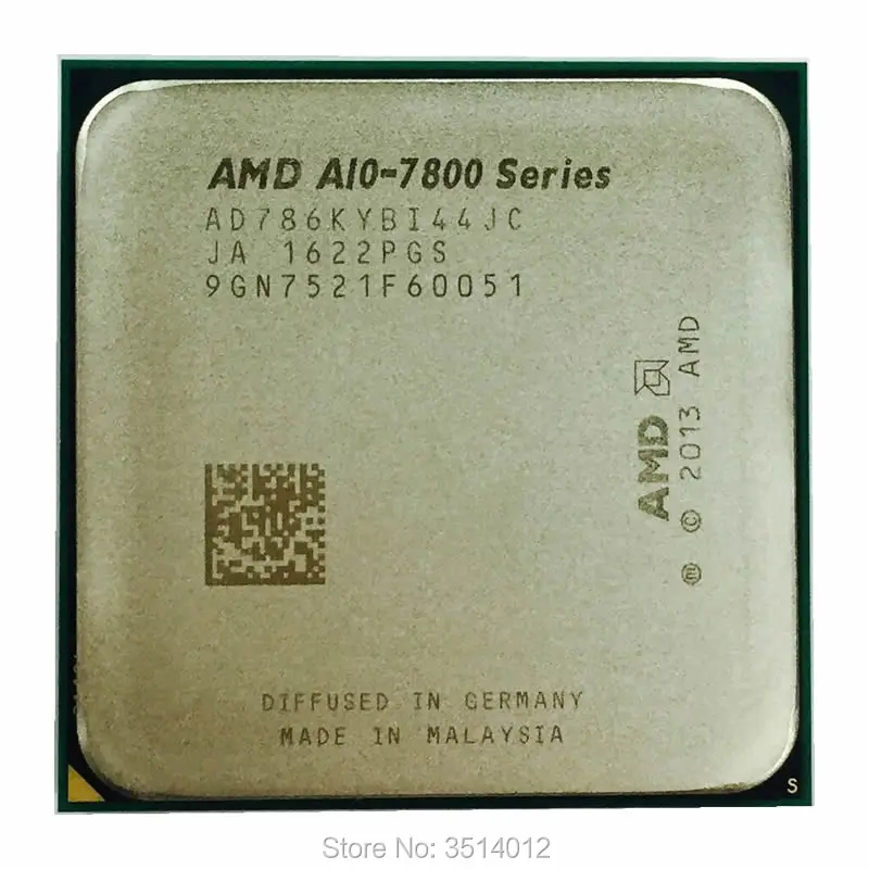 Четырехъядерный процессор AMD 7860 A10 K 3 6 ГГц AD786KYBI44JC Socket FM2 +|socket fm2|cpu processorprocessor socket fm2 |