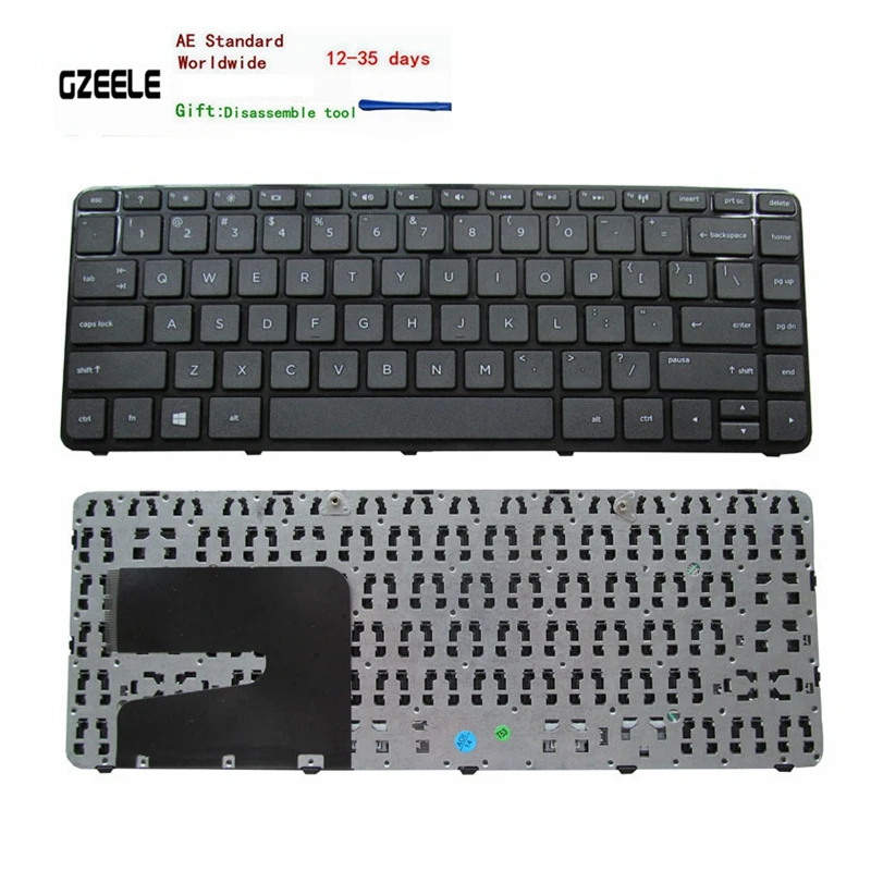 US English Keyboard With Frame for HP 14-d005ax 14-d027br 14-d051tu | Компьютеры и офис