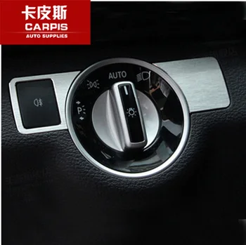 

Car Headlight Adjustment Button Cover Trim 3D Sticker For Mercedes Benz GLK X204 GL ML A W176 B W246 C W204 E W212 Car Styling