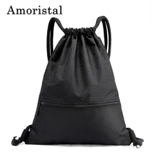 Рюкзаки на шнурке с геометрическим узором, водонепроницаемые, портативные, складные, дорожные, мягкие, мужские, женские сумки, сумка на шнурке для хранения, B216