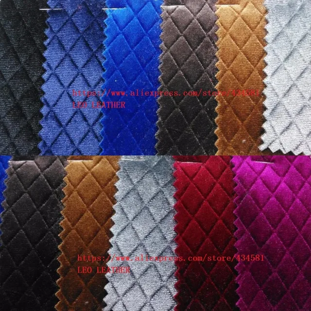 Embossed Plaids Grain Velvet Fabric For Diy Accessories Wallpaper Embossed Plaids Grain Velvet Fabric For Diy Accessories Wallpaper Handbags And Shoes P1240