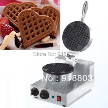 

220v Electric Heart Waffle Baker Maker Machine