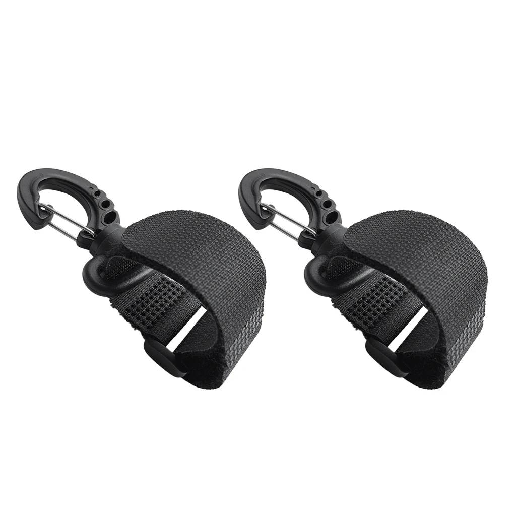 MagiDeal 2pcs Black Kayak Paddle Clip Canoe Boating Dinghy Keeper Holder Universal Easy to Attach Kayak Canoe Paddle Clips 