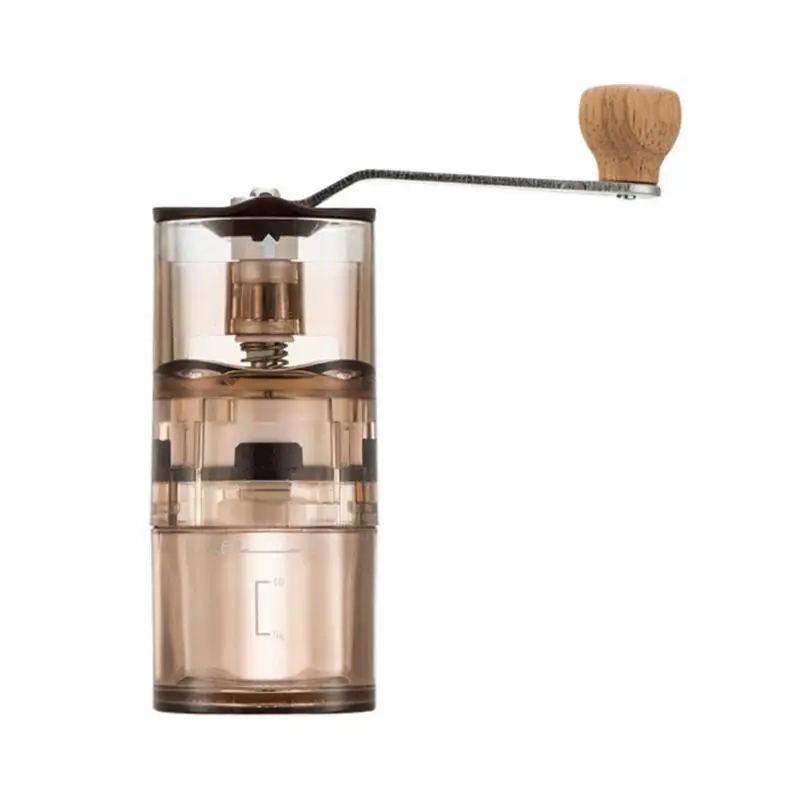 

Manual Coffee Grinder Washable Hand Coffee Grinder Mill Burr Kitchen Coffee Bean Grinding Machine Cafe Maker for Home Office