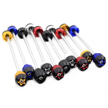 

Front Rear Axle Fork Crash Sliders For SUZUKI GSXR1300 HAYABUSA 1999-2018 Motorcycle Accessories Wheel Protector