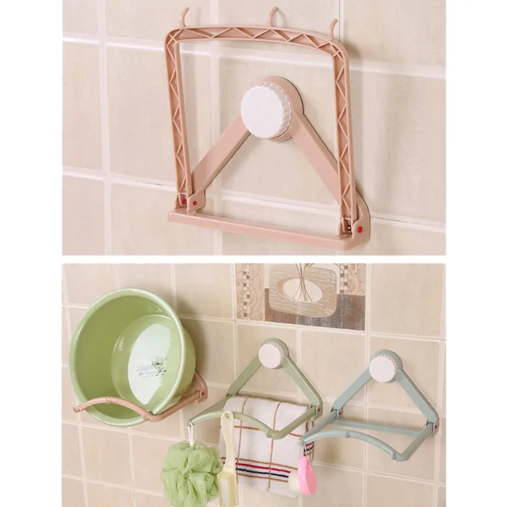 

Kitchen storage rack innovative automatic rebound plastic lid suction cup tool holder L0509