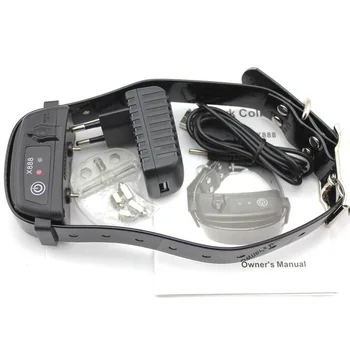 

Rechargeable Waterproof Dog No bark Collar Anti bark Dog Shock Traning Collar