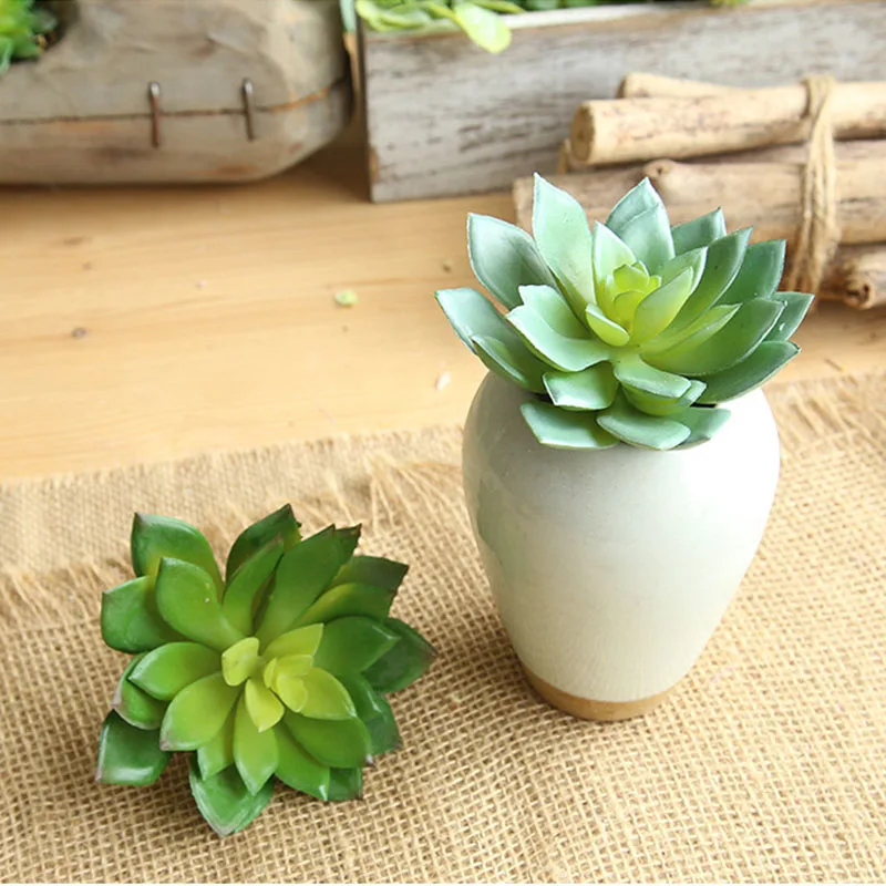 

Artificial Plant Lifelike Succulents for Wedding Decor Home Decoration WXV Sale