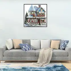 Новая мода 5D Рождество декора для дома картина DIY вышивки крестом алмаз роспись стены Книги по искусству