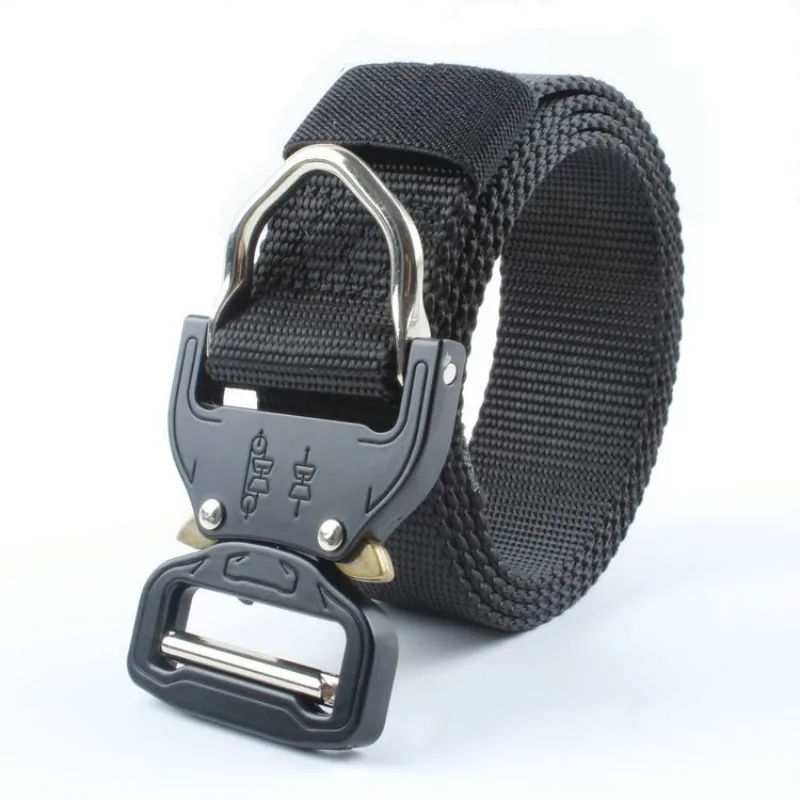 

2019 Tactical Belt Men Military Equipment SWAT Army Combat Nylon Army Belts Adjust Emergency Rigger Survival Waist Belt 125 cm