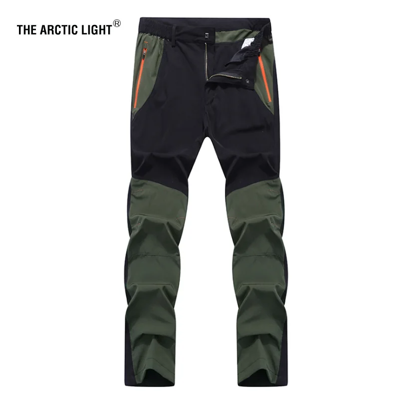 El Ártico luz Delgado verano elástico pantalones de secado rápido de los hombres al aire libre deportes transpirable sudor pesca Camping Trekking Pantalones