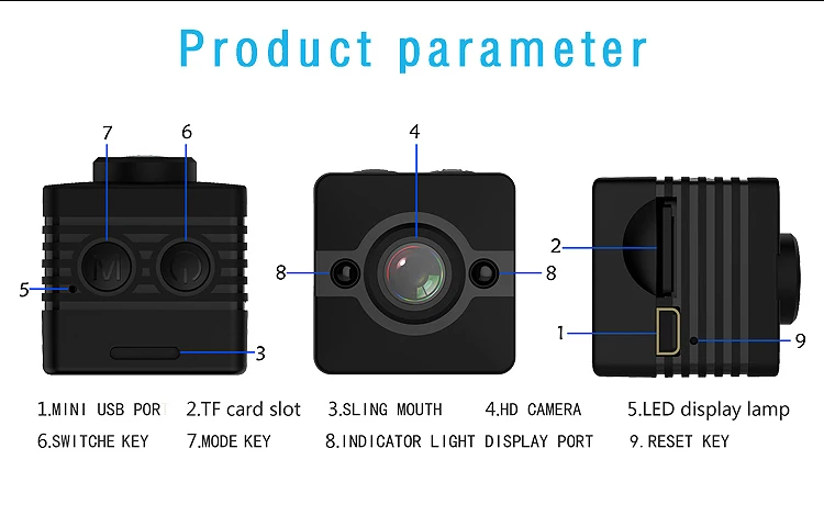 1080P HD SQ11 SQ12 Mini Camera SQ13 SQ23 Wifi Micro Cam Video Audio Recorder Camara Espia Gizli Kamera Support Hidden TF Card