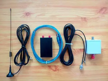 

100 KHZ to 1.7GHz all band radio RTL - SDR receiver RTL2832 + R820T & 6M antenna & balun 9:1