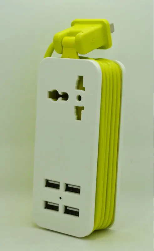 

Modern Design 5V 4A, traveling socket with USB,portable socket with USB
