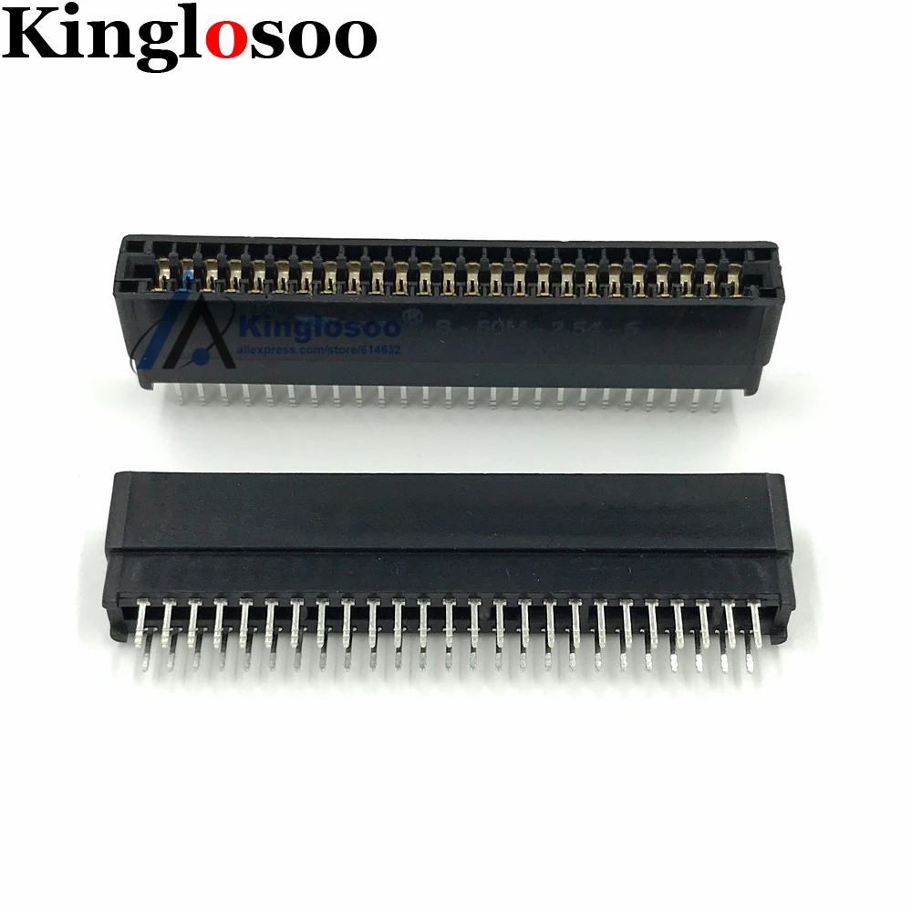 Thermostability high quality 50 Pin connector card slot for Sega MARK III console 2.54 mm interval | Электроника
