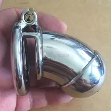 Neue Männliche Keuschheitsvorrichtung Erwachsenen Cock Cage BDSM Sex Spielzeug Für Männer Edelstahl Penis Keuschheitskäfig