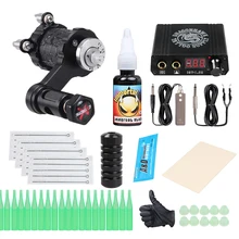 Новые стильные татуировки комплект роторная машина пистолеты беспилотные татуировки черный пигмент мини мощность принадлежности для рисования татуировок