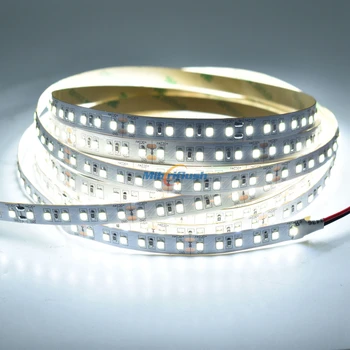 

8MM 10MM PCB 22-24LM/led SMD 2835 led strip tape light 12V 24V 22W/M 120leds/M Non waterproof white Flexible stripe 50M/lot