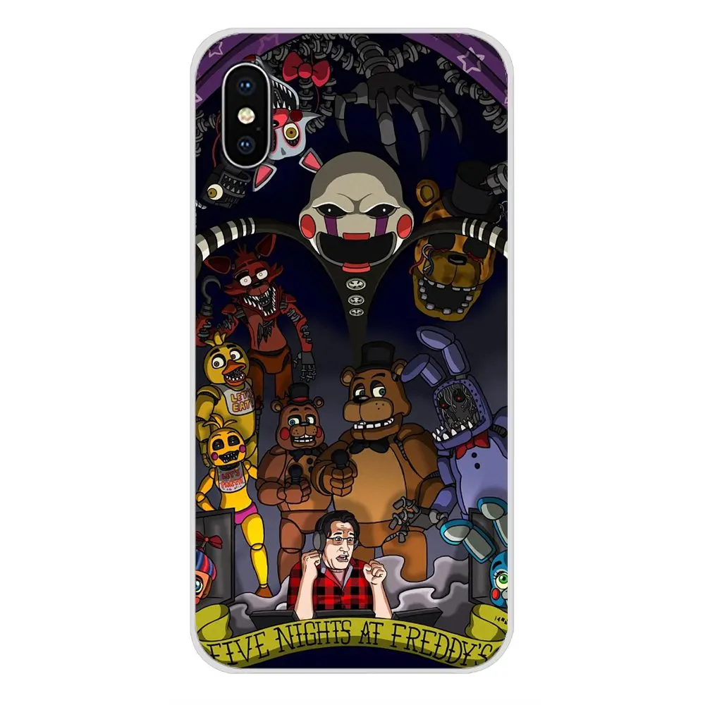 Силиконовый чехол для телефона Huawei P Smart Mate Honor 7A 7C 8C 8х9 P10 P20 Lite Pro Plus Five Nights At Freddy