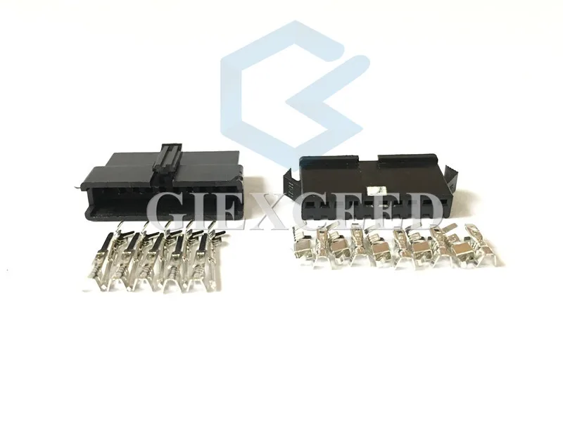 

2 Sets JST SM 10 Pin 2.54mm Multipole Connector Plug With Terminal