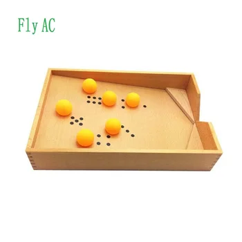 

Fly AC Montessori Educational Early Developing Toy - Blowing Box with Ball Birthday Gift