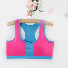 Женщины Йога Фитнес, растяжка, тренировка майка спортивный бюстгальтер