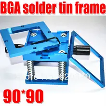 Три трафарета с ручкой BGA станция реболлинга с ручным хвостовиком BGA жестяная арматура