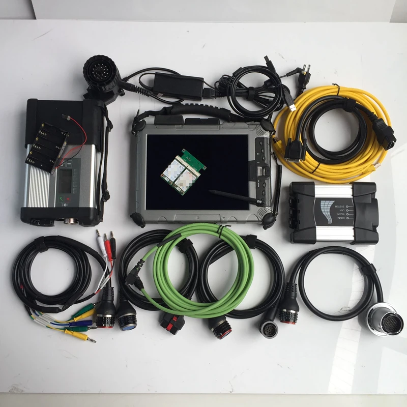 2019 mb star c5 ssd для BMW ICOM NEXT с ноутбуком автомобильный диагностический планшет xplore ix104