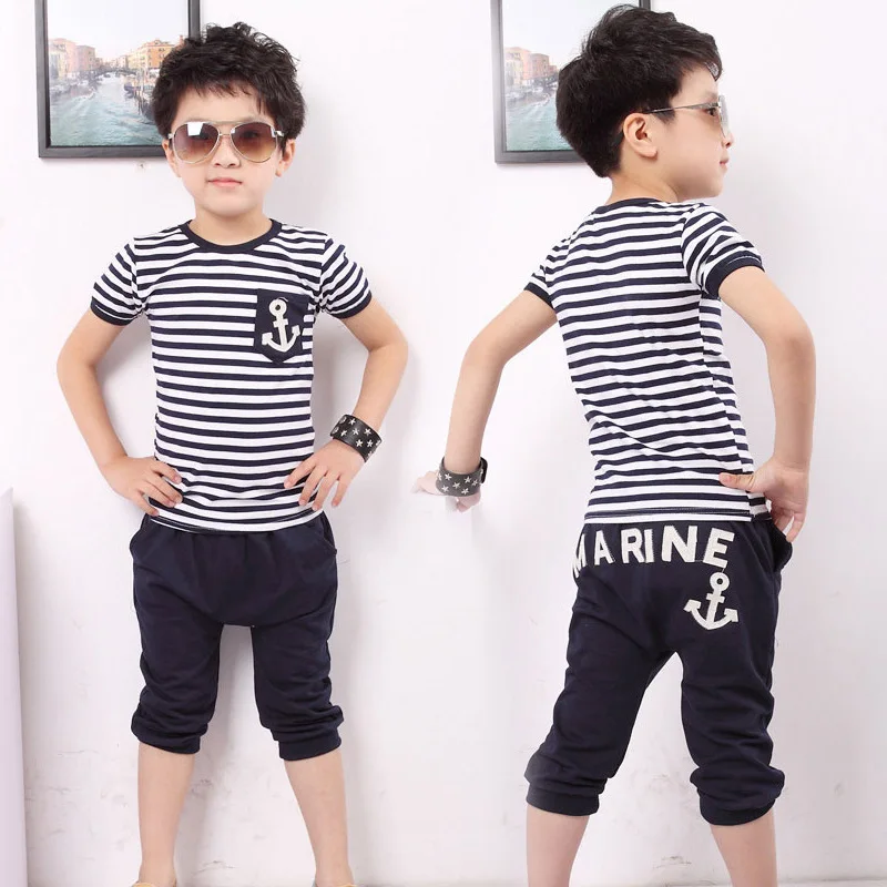 Новая корейская одежда для детей от 3 до 7 лет комплект одежды для мальчиков из хлопка брендовый комплект из 1 предмета детская одежда