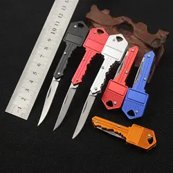 Горячая переносной ключа вислоухая Ножи карман для ключа Ножи брелок Ножи Овощечистка мини брелок для кемпинга Ножи инструмент