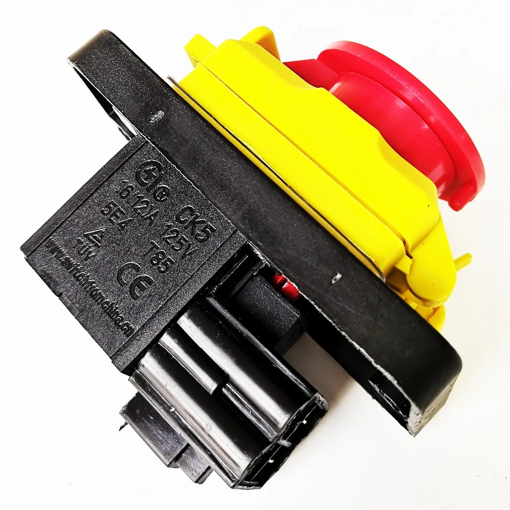 Interruptor de botão eletromagnético, parada de emergência