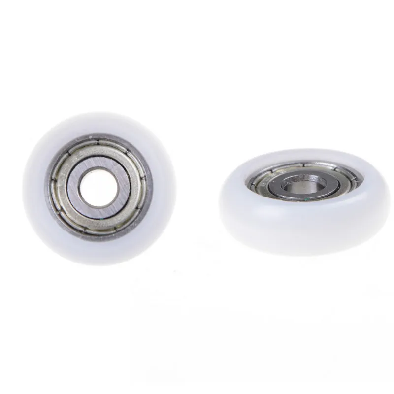 One Or 10pcs 625ZZ Bearings Passive Round Roller Wheel With Kossel Nylon Plastic Wheel 5x21.5x7mm For 3D Printer Parts